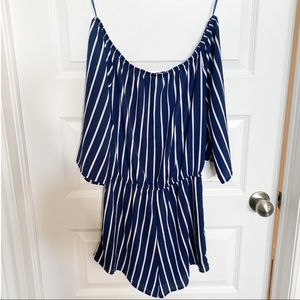 Off the shoulder Romper